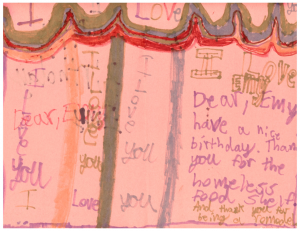 A Thank You Note - for the Chance to Give